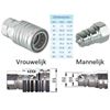 Hydraulische grondboor kniklader