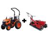 Tractor 16PK met rotoreg en zaaibak