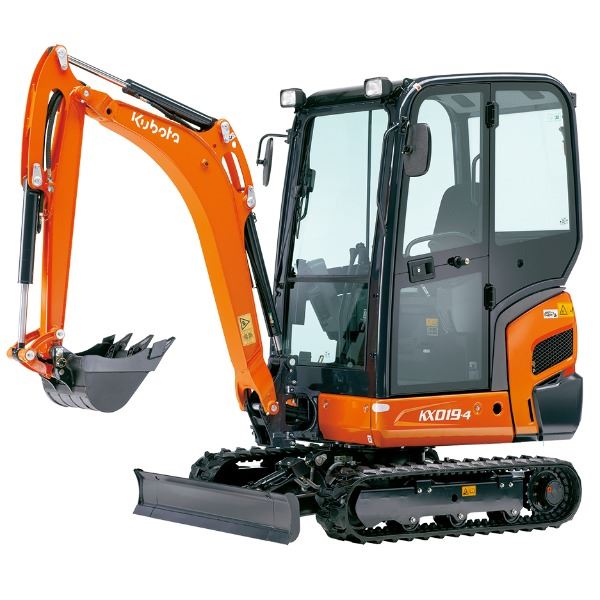 Graafmachine 2 ton