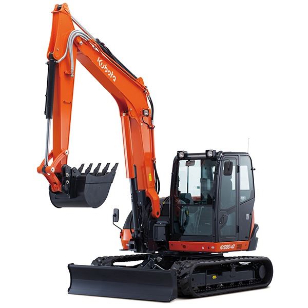 Graafmachine 8 ton
