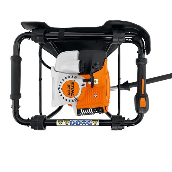 Benzine grondboor