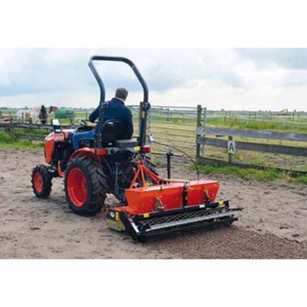 Rotoreg met zaaibak tractor 18PK